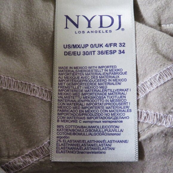 NYDJ 0 Alina Convertible Ankle Jeans - Picture 9 of 9